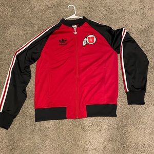 Utah Utes Adidas Track Jacket